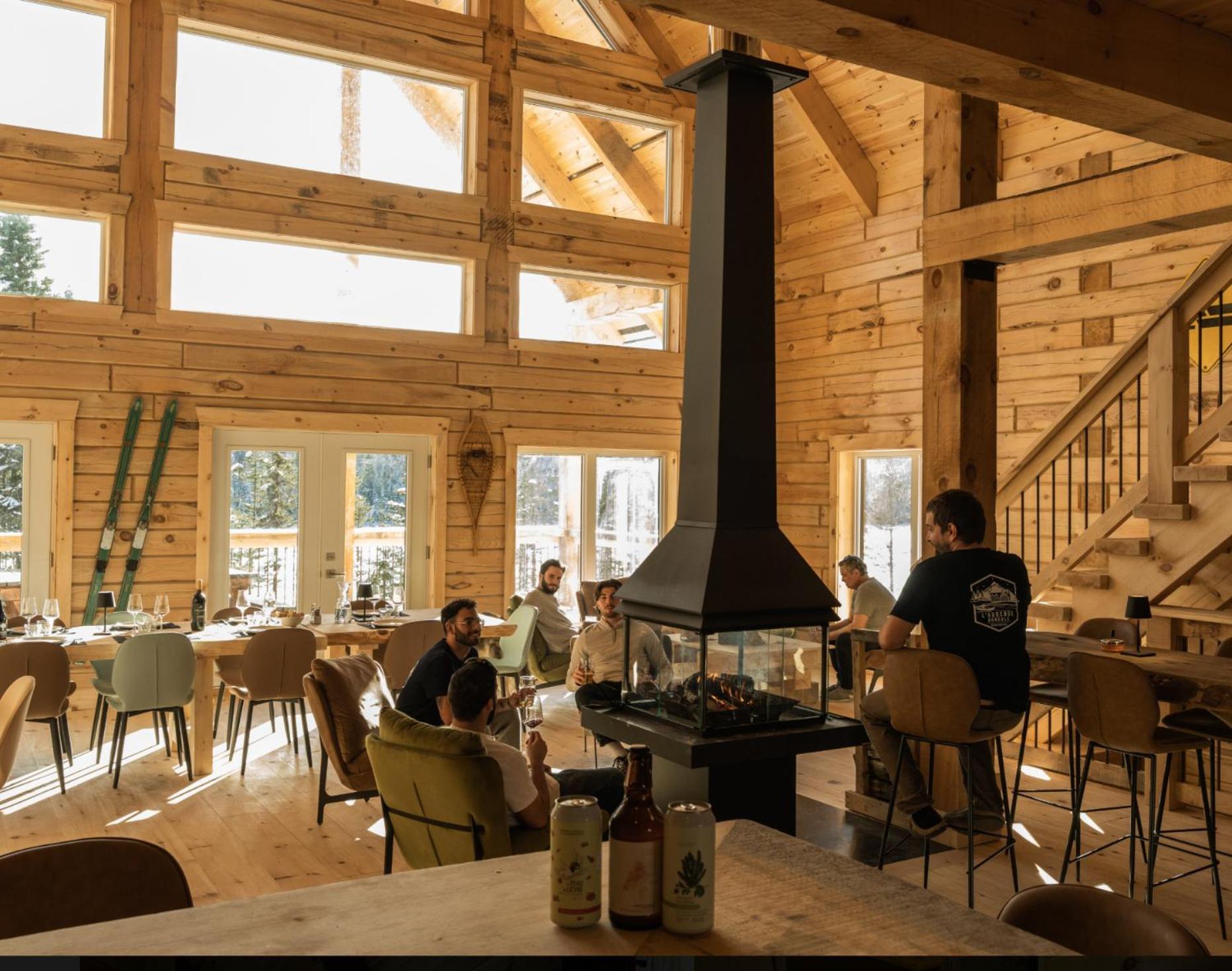 Auberge Boreale De Charlevoix Petit-Saguenay Eksteriør bilde